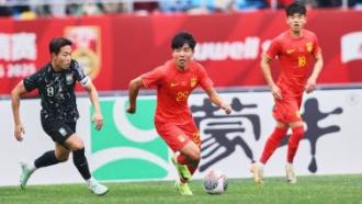 在与中国队